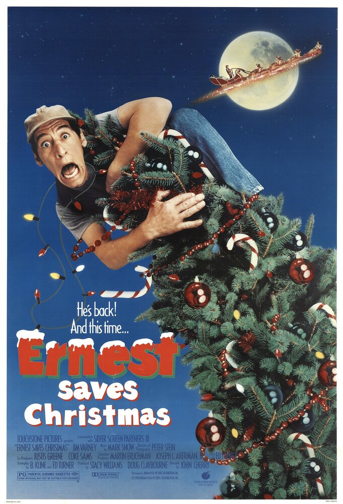 Эрнест спасает Рождество (1988) постер