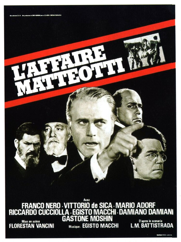 Убийство Маттеотти (1973) постер