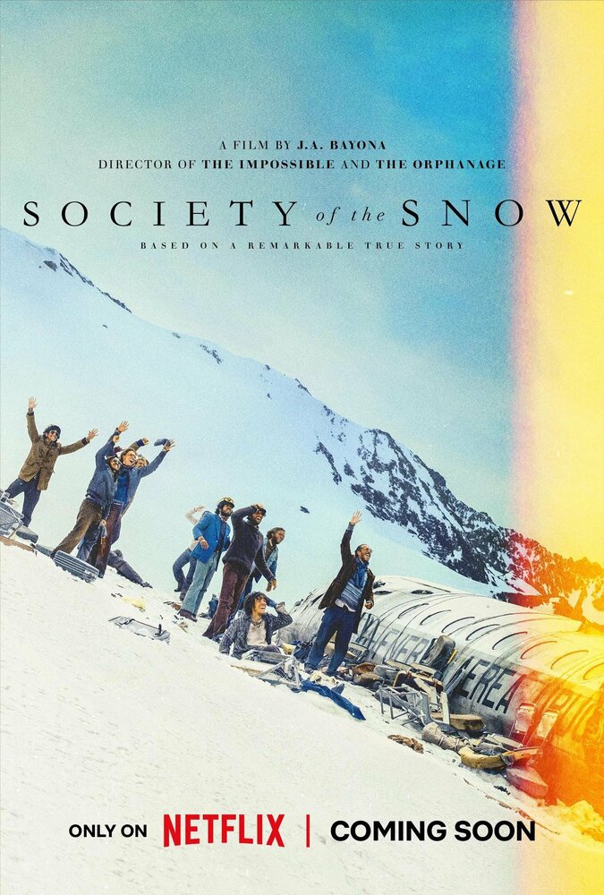 Общество снега (2023) постер
