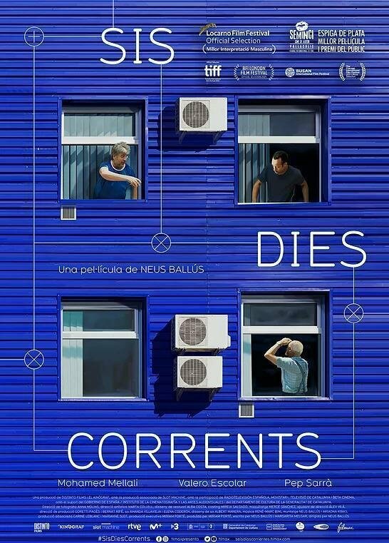 Sis dies corrents (2021) постер