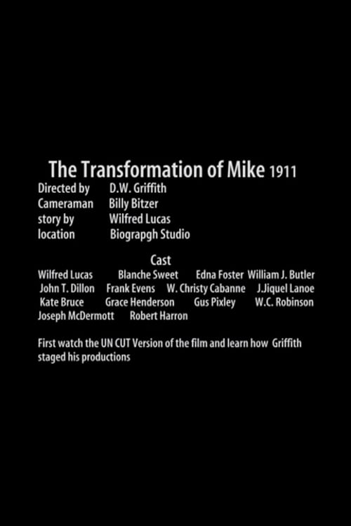 The Transformation of Mike (1912) постер
