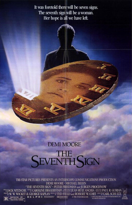 Седьмое знамение (1988) постер