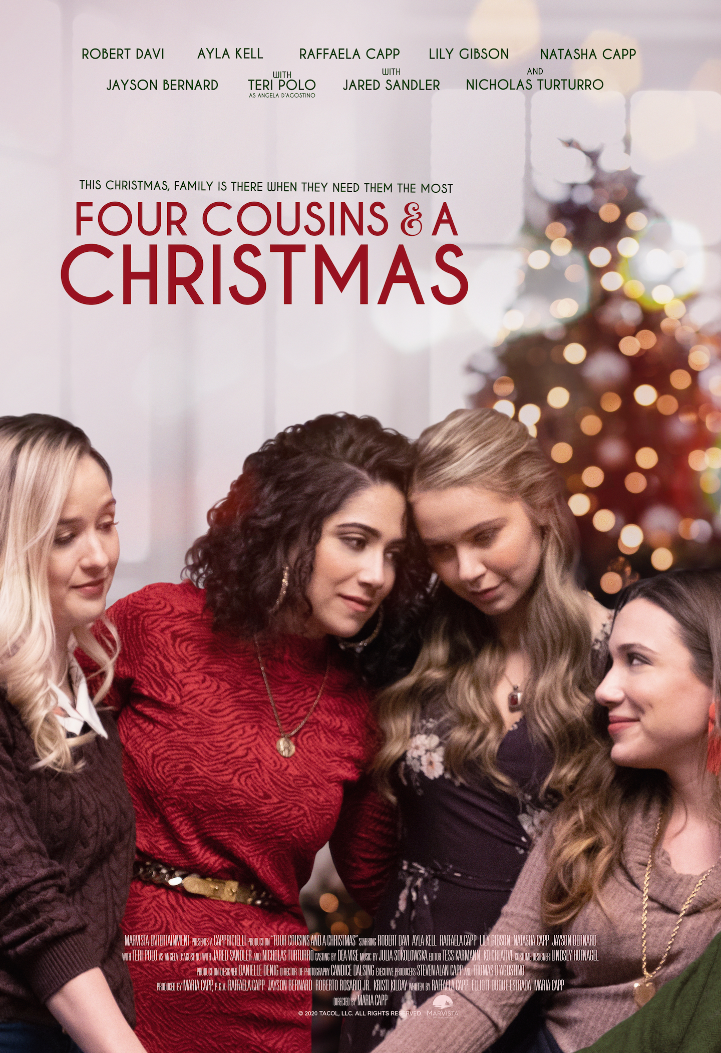 Four Cousins and A Christmas постер