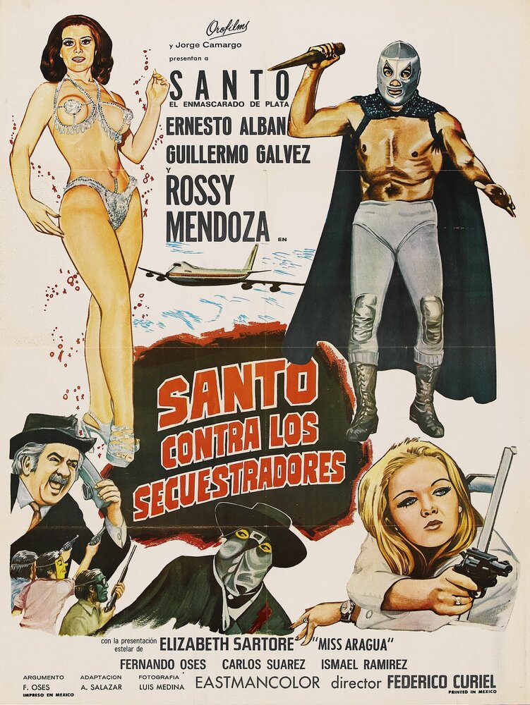 Санто против похитителей (1973) постер