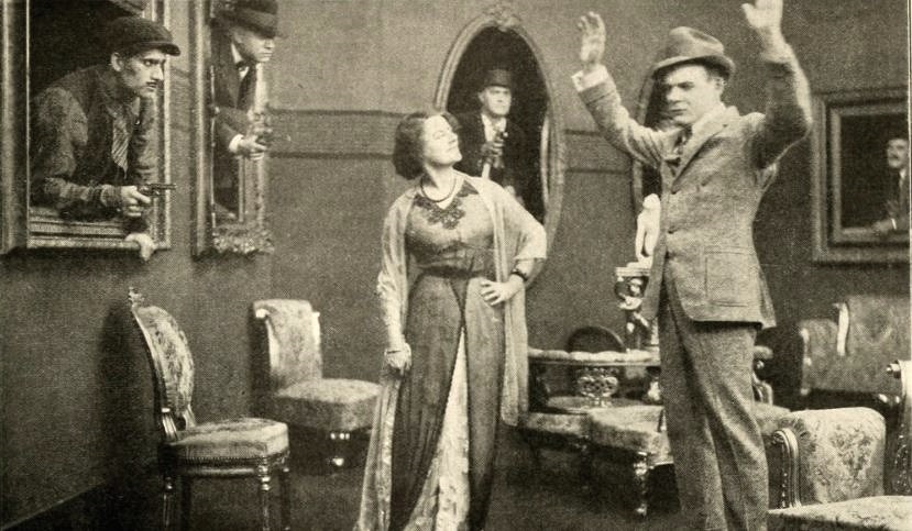 The Mystery of the Silver Snare (1914) постер