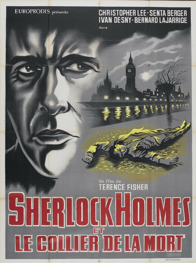 Шерлок Холмс и смертоносное ожерелье (1962) постер