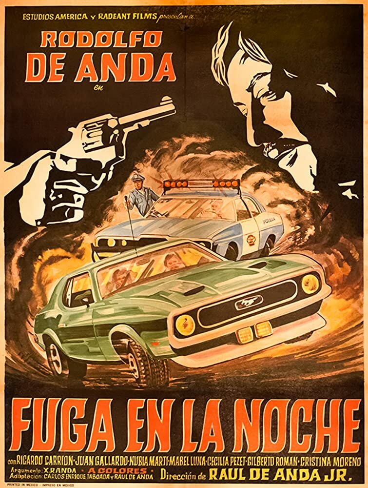 Fuga en la noche (1973) постер