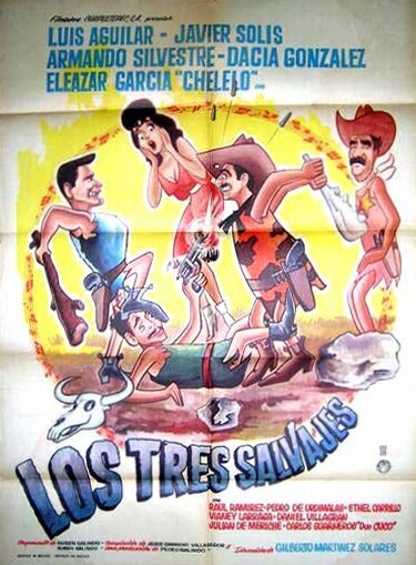 Los tres salvajes (1966) постер