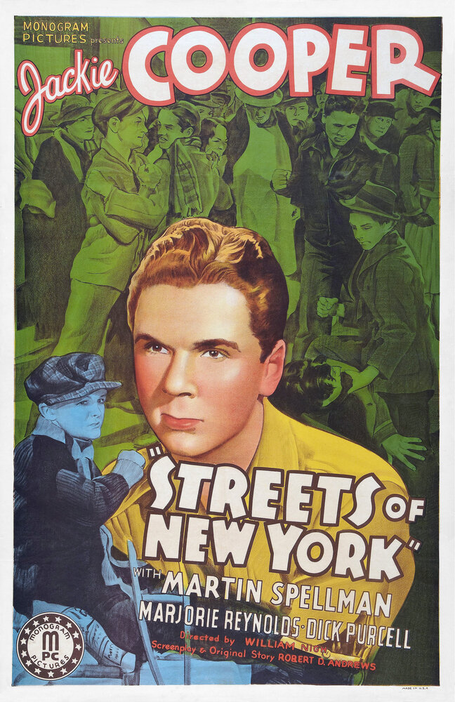 Улицы Нью-Йорка (1939) постер