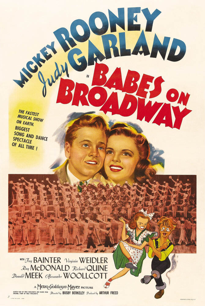 Юнцы на Бродвее (1941) постер